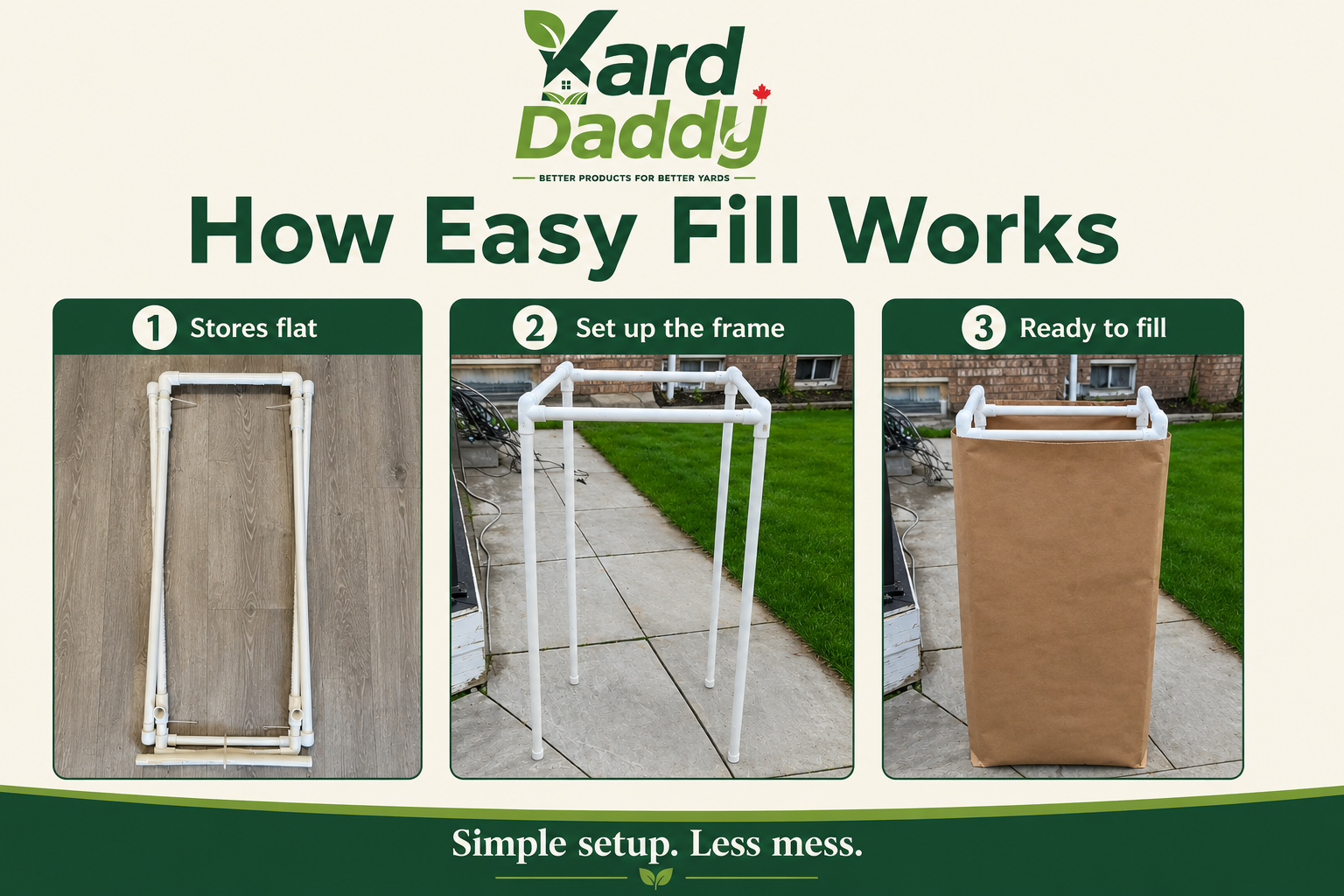 Easy Fill Lawn Bag Holder - Image 8